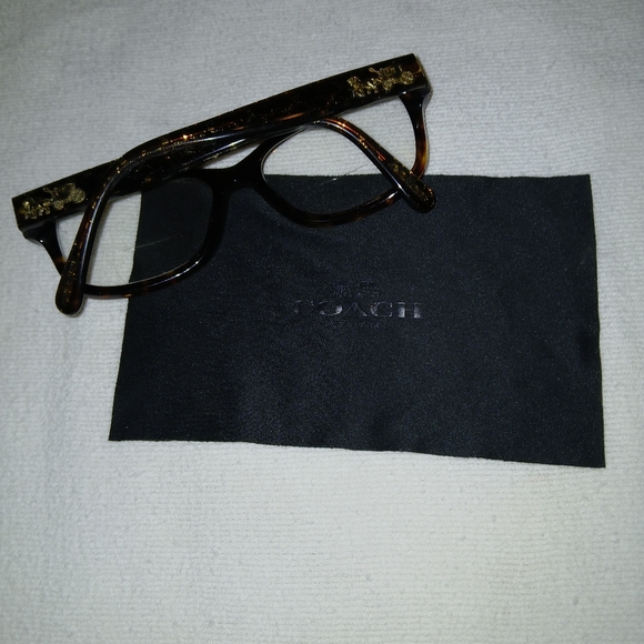 Coach Women's Brown Eyeglases - Picture 12 of 16